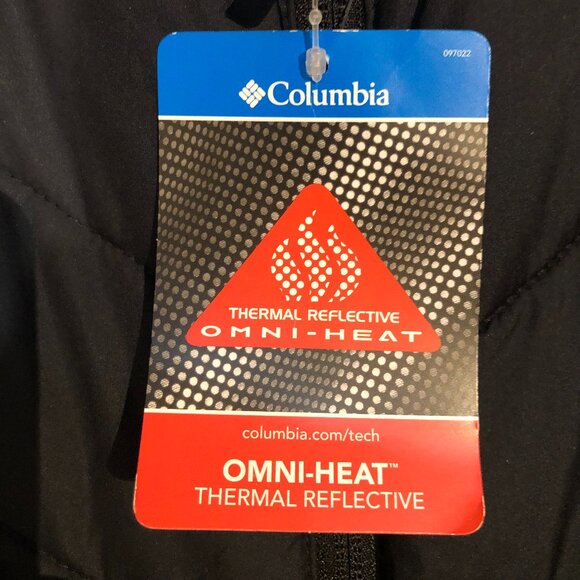 🆕Columbia Women's Heavenly Hooded Jacket- Small- Black - Brand NEW-Authentic - Picture 2 of 5
